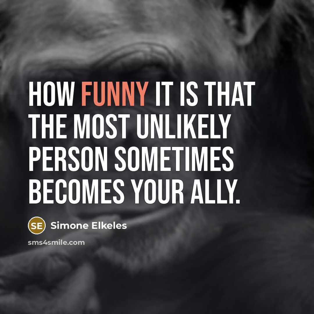 “How funny it is that the most unlikely person sometimes…” quote by Simone Elkeles