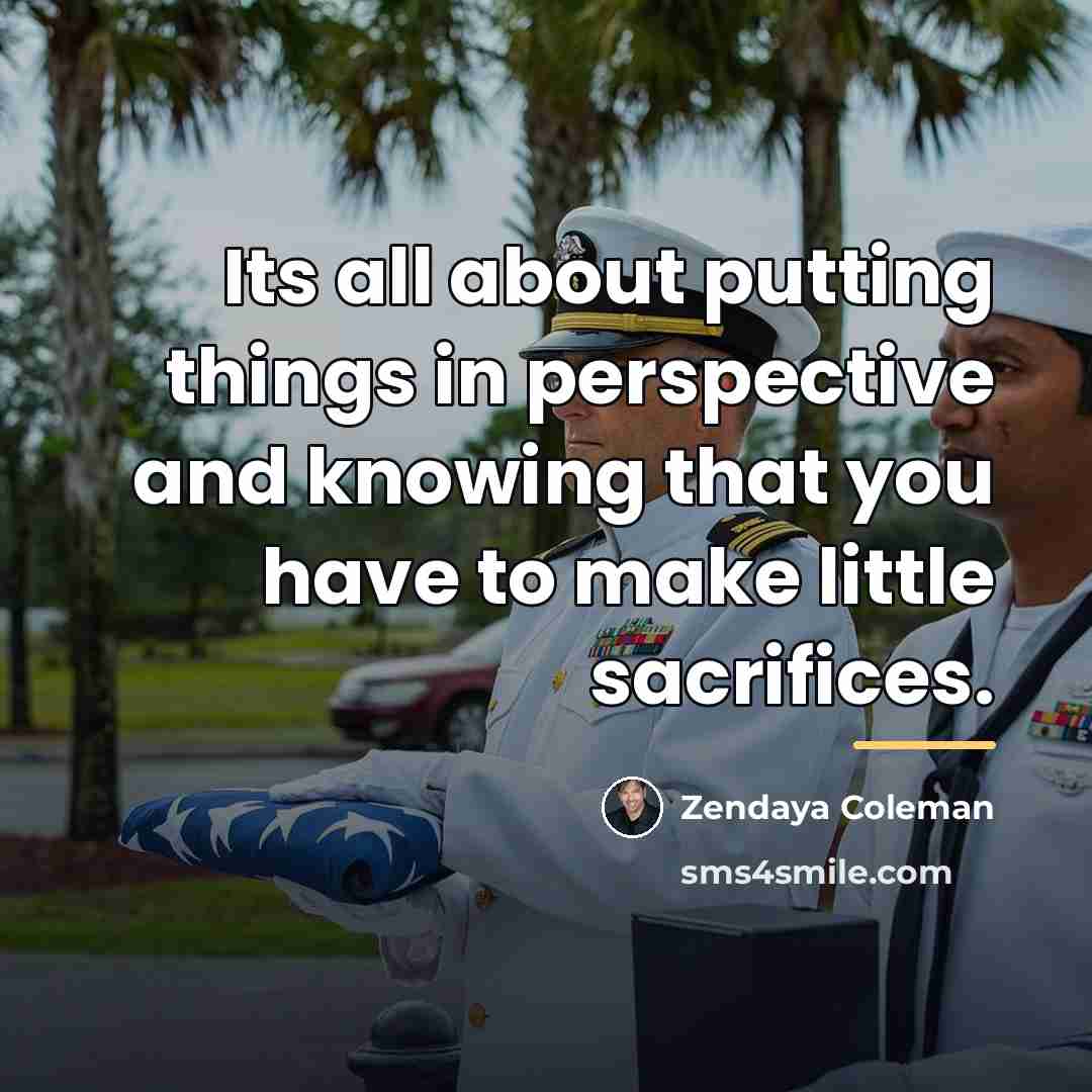 “Its all about putting things in perspective and knowing that…” quote by Zendaya Coleman