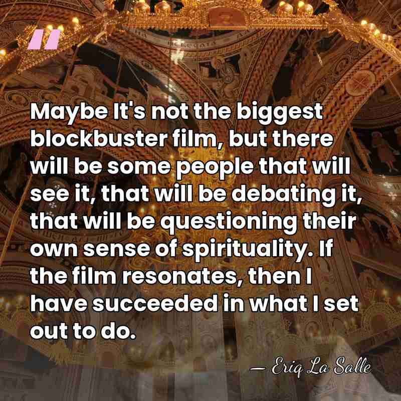 Maybe It's not the biggest blockbuster film, but there will be some&hellip; - Eriq La Salle