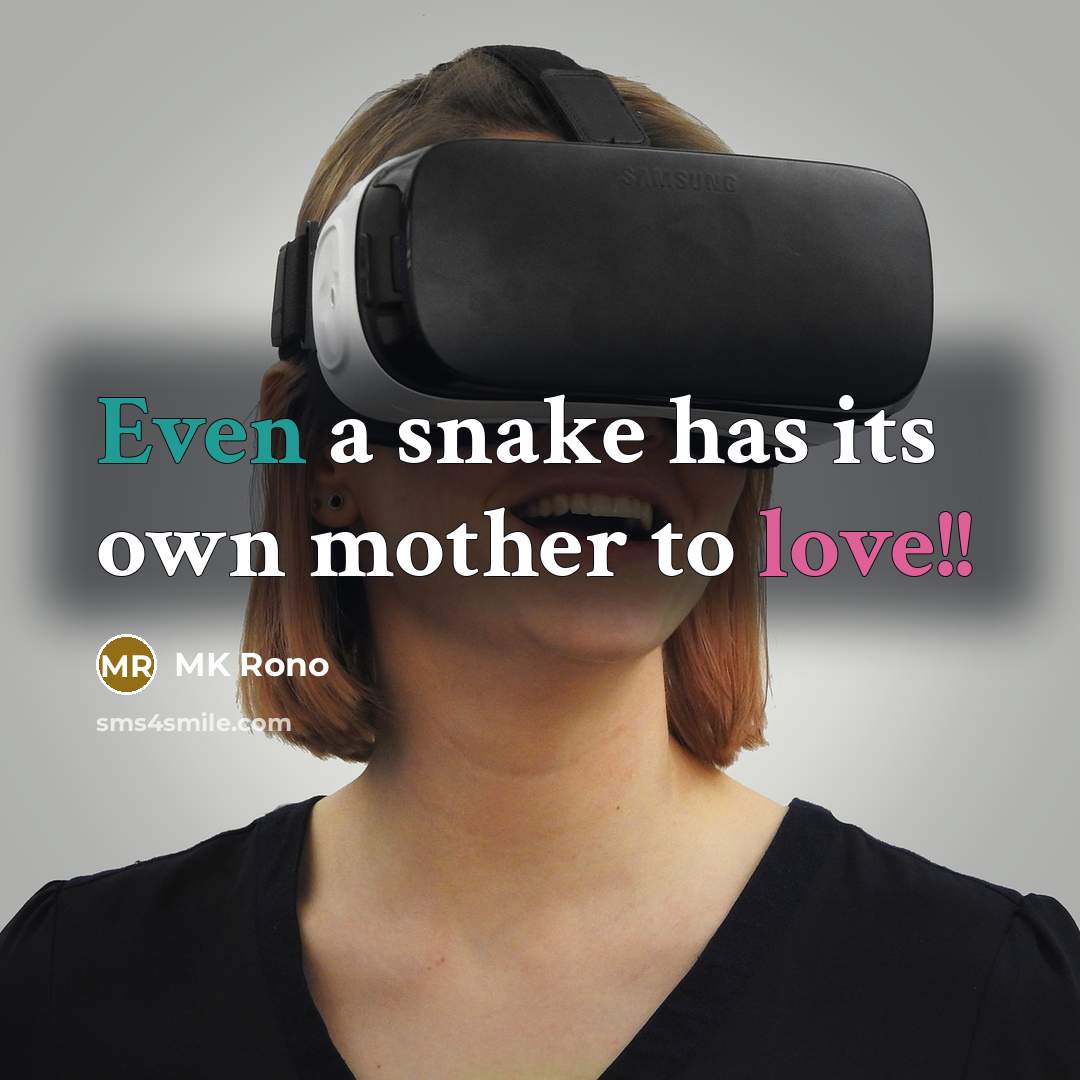 “Even a snake has its own mother to love!!” quote by MK Rono
