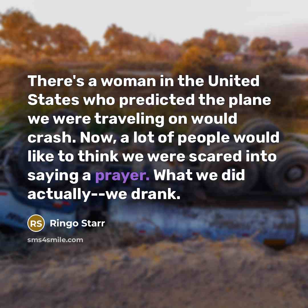 “There's a woman in the United States who predicted the…” quote by Ringo Starr
