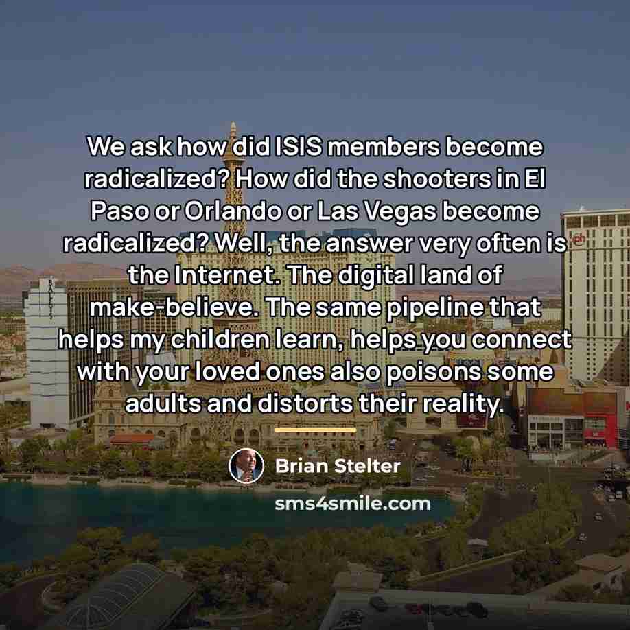 “We ask how did ISIS members become radicalized? How did…” quote by Brian Stelter