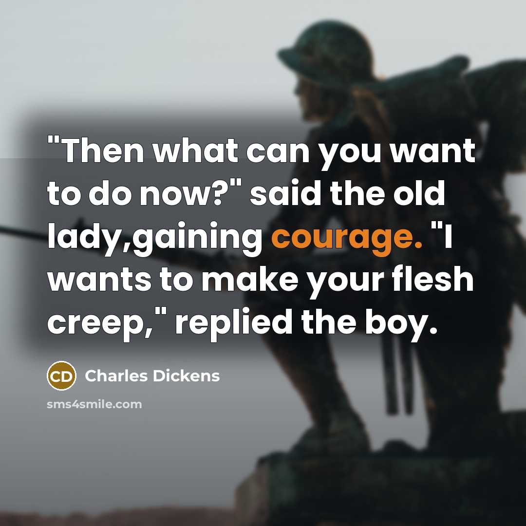 “"Then what can you want to do now?" said the…” quote by Charles Dickens