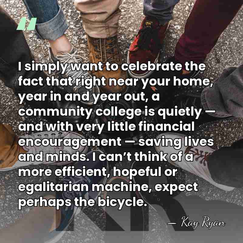 I simply want to celebrate the fact that right near your home,&hellip; - Kay Ryan