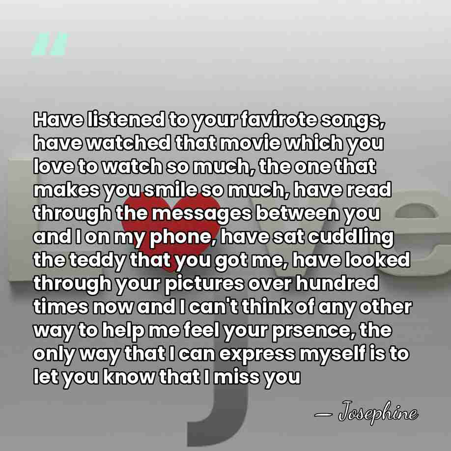 Have listened to your favirote songs, have watched that movie which you&hellip; - Josephine