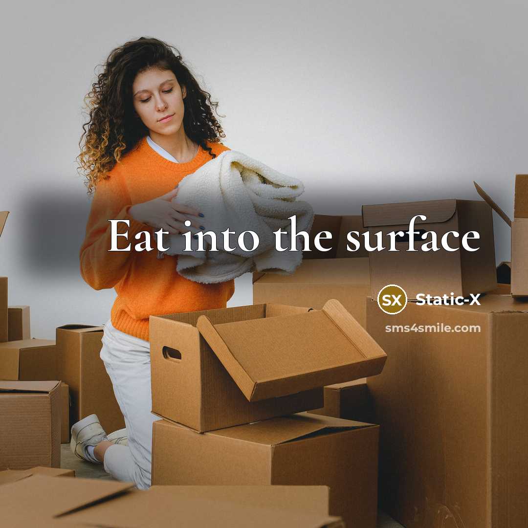 “Eat into the surface” quote by Static-x