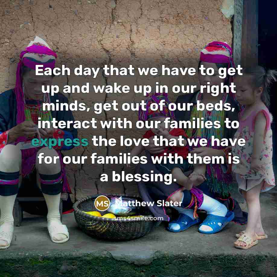 “Each day that we have to get up and wake…” quote by Matthew Slater