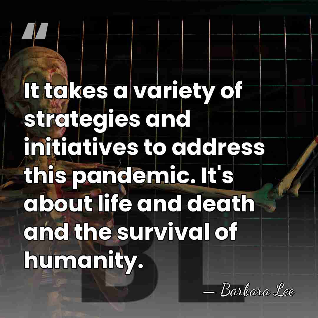 It takes a variety of strategies and initiatives to address this pandemic.&hellip; - Barbara Lee