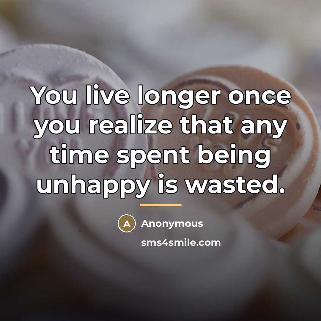 “You live longer once you realize that any time spent…” quote by Ruth E. Renkl