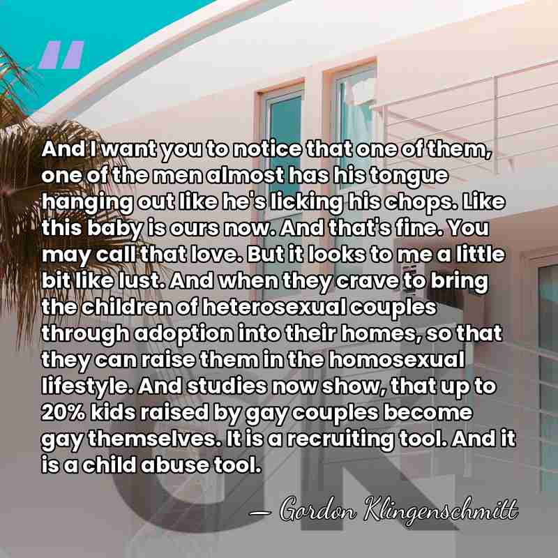 And I want you to notice that one of them, one of&hellip; - Gordon Klingenschmitt