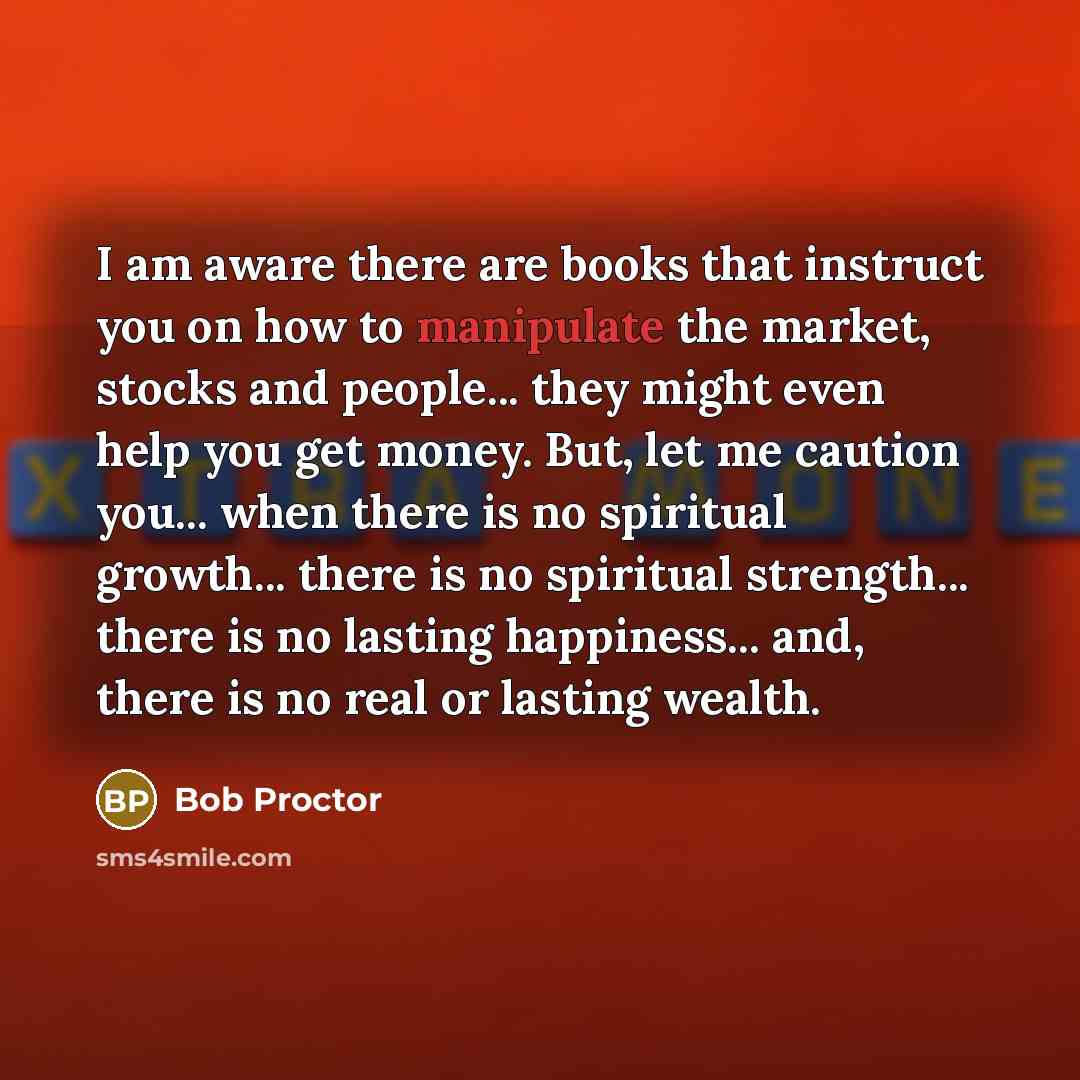 “I am aware there are books that instruct you on…” quote by Bob Proctor