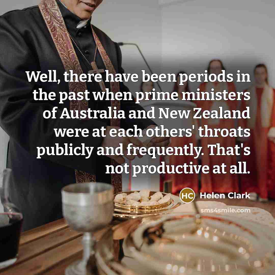“Well, there have been periods in the past when prime…” quote by Helen Clark