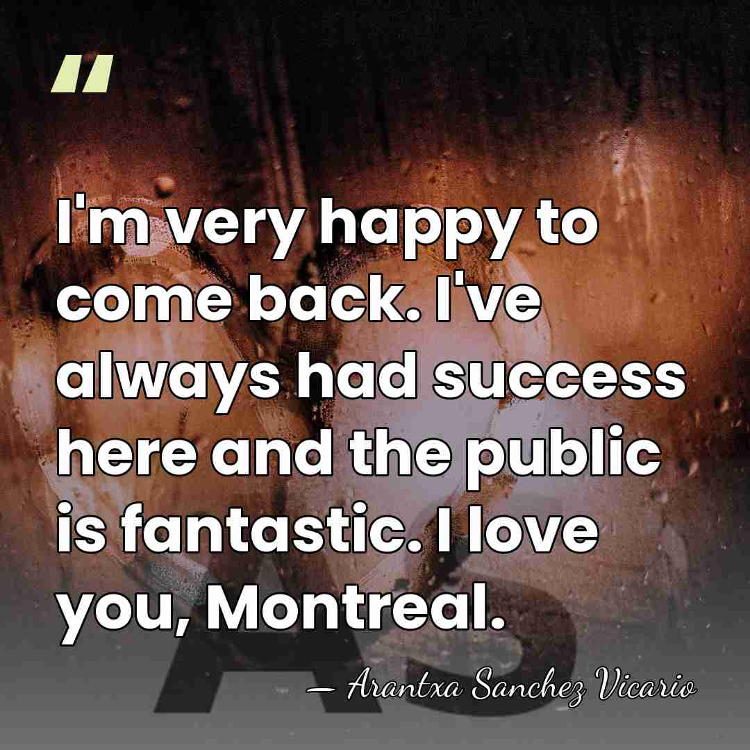 I'm very happy to come back. I've always had success here and&hellip; - Arantxa Sanchez Vicario