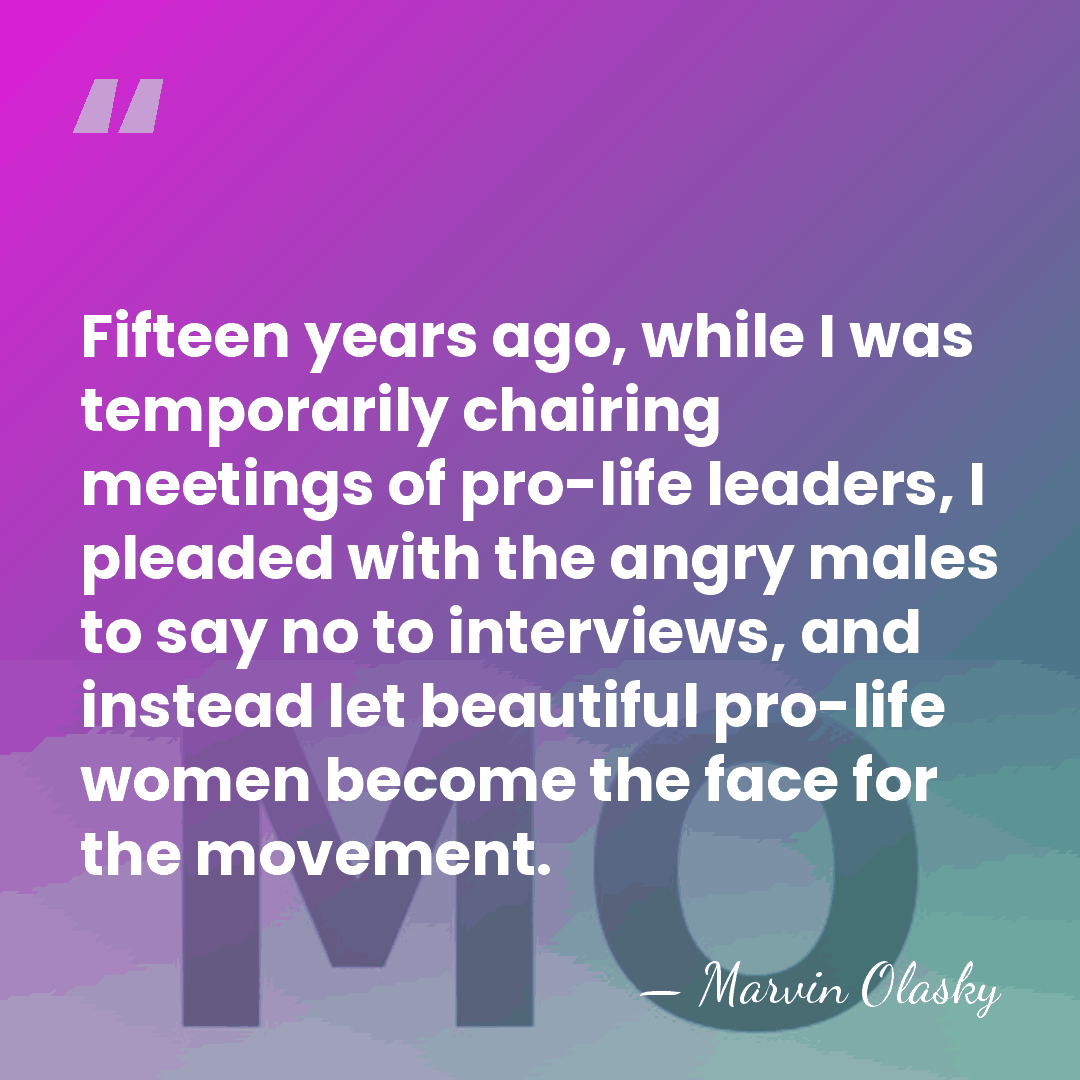 Fifteen years ago, while I was temporarily chairing meetings of pro-life leaders,&hellip; - Marvin Olasky