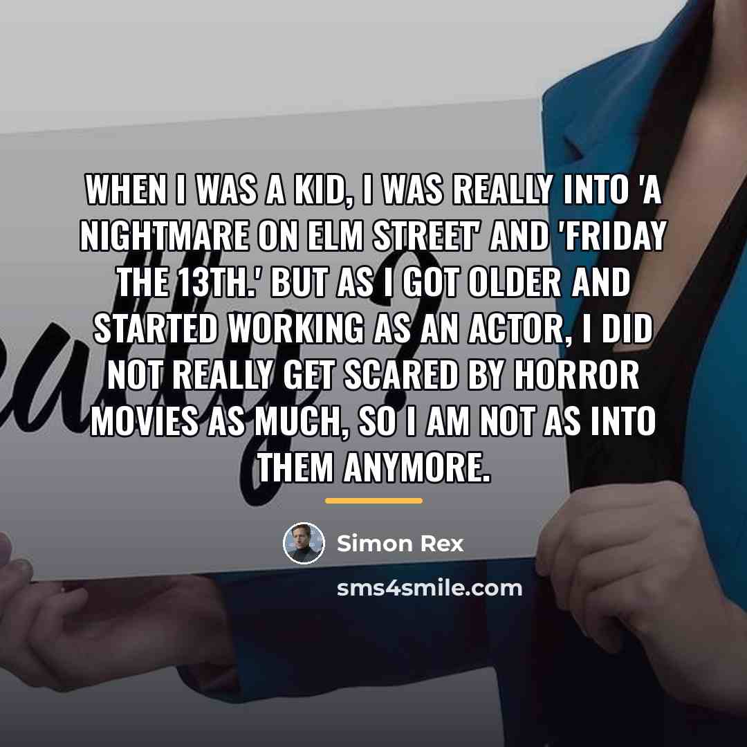 “When I was a kid, I was really into 'A…” quote by Simon Rex