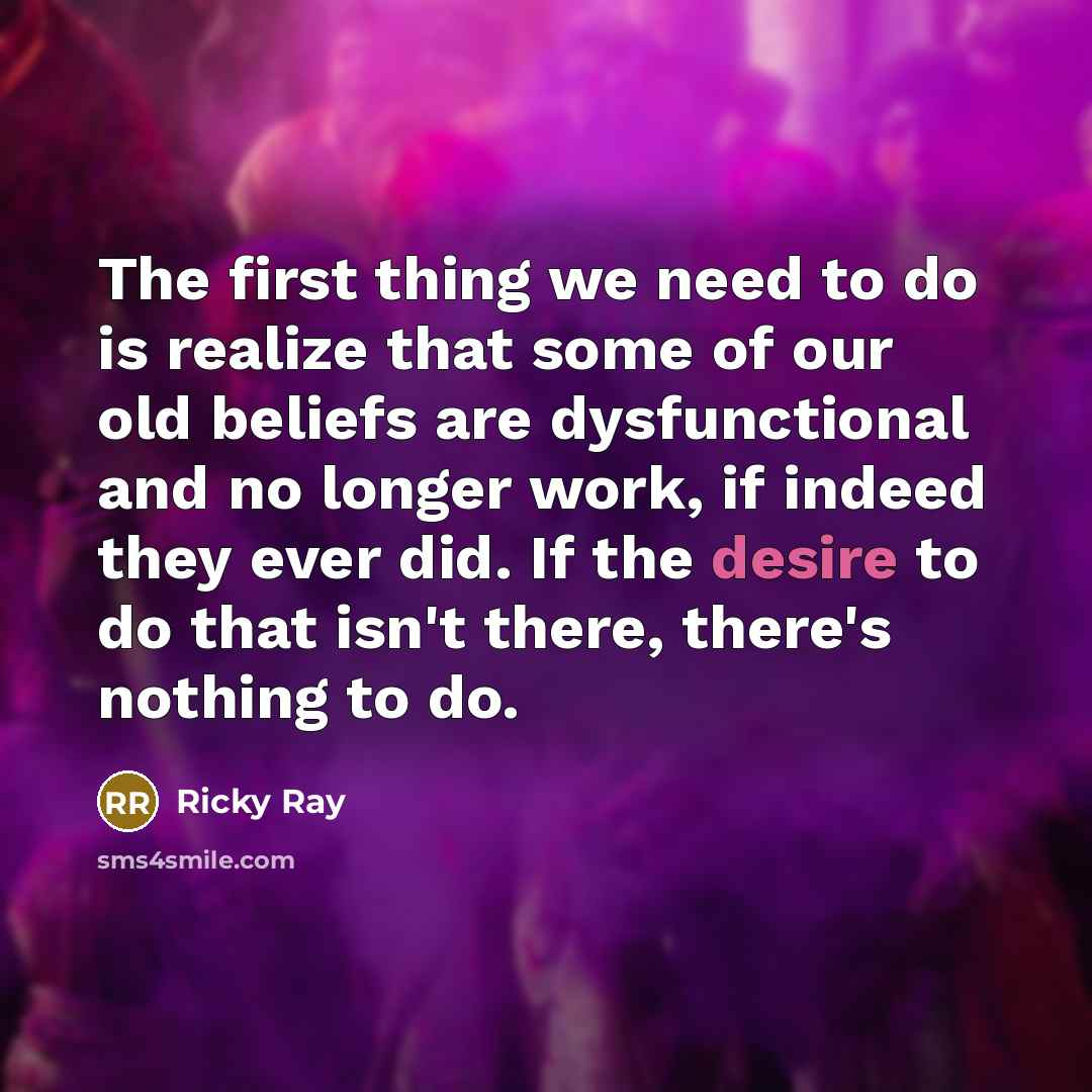 “The first thing we need to do is realize that…” quote by Ricky Ray