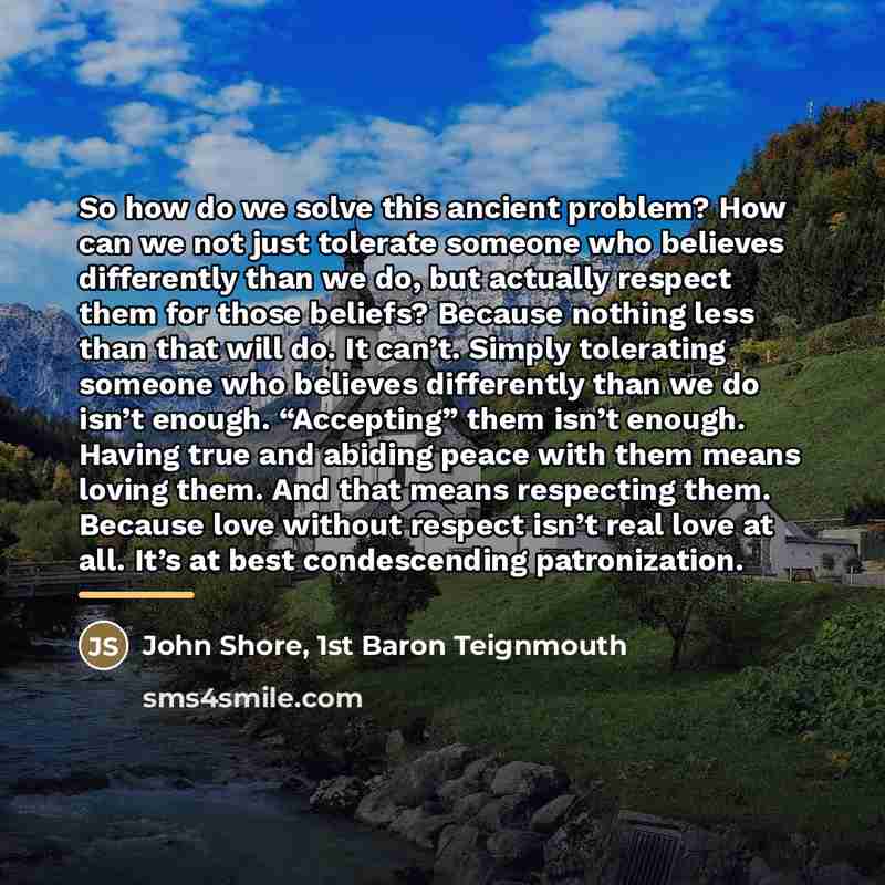 “So how do we solve this ancient problem? How can…” quote by John Shore, 1st Baron Teignmouth