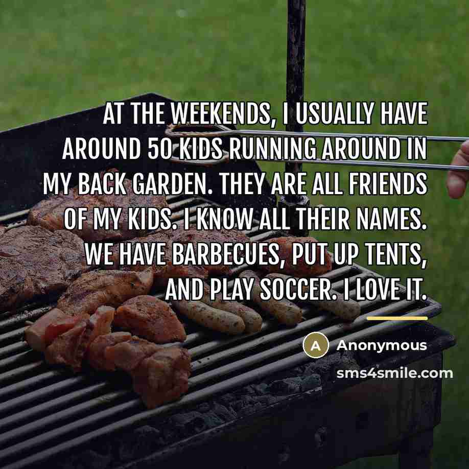 “At the weekends, I usually have around 50 kids running…” quote by Anonymous