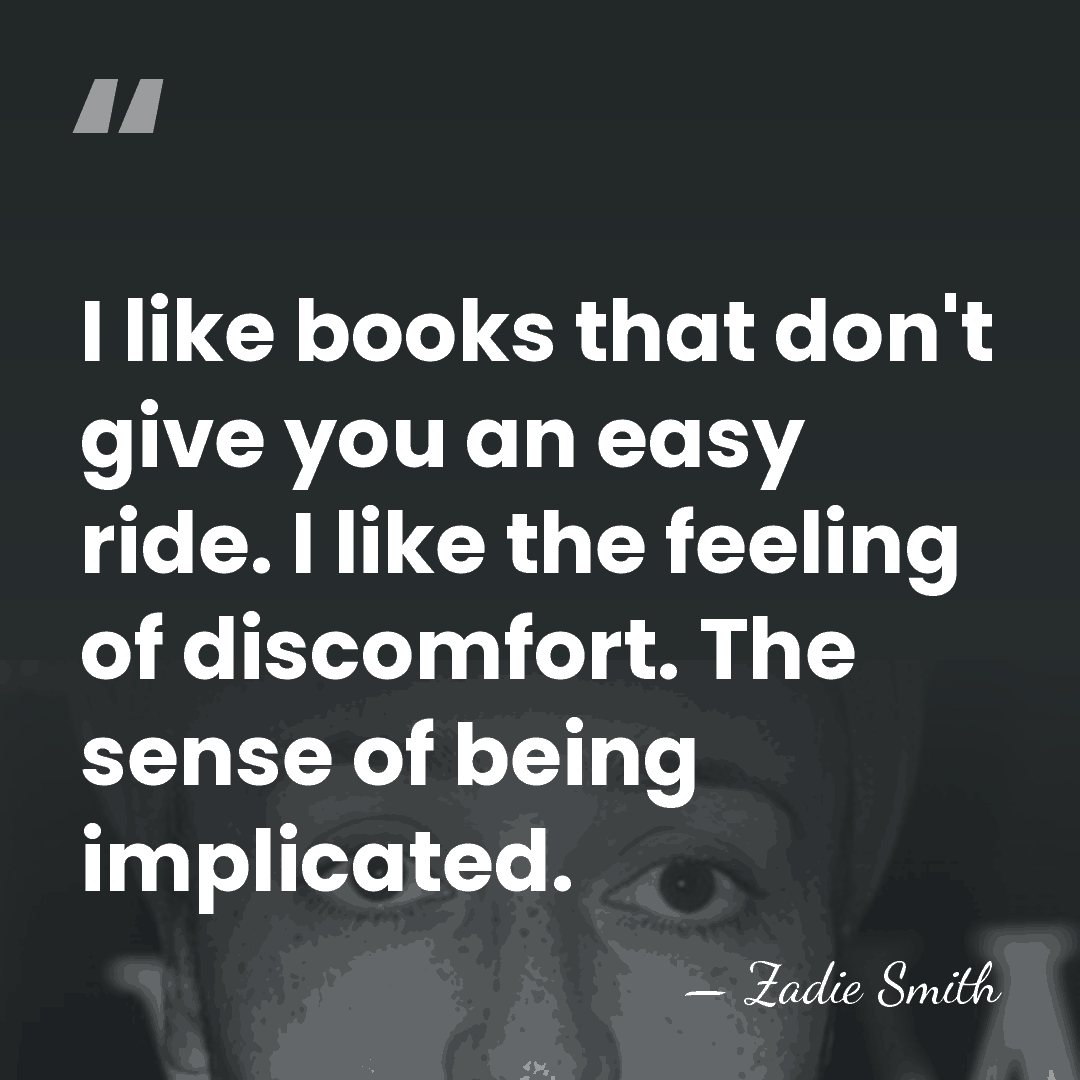 I like books that don't give you an easy ride. I like&hellip; - Zadie Smith