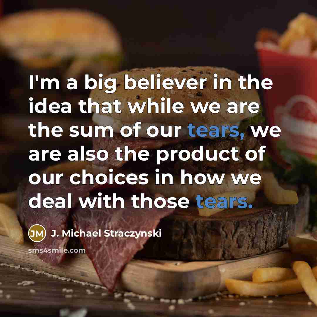 “I'm a big believer in the idea that while we…” quote by J. Michael Straczynski