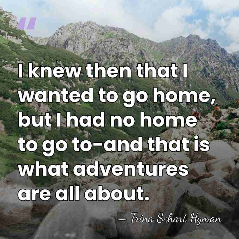I knew then that I wanted to go home, but I had&hellip; - Trina Schart Hyman