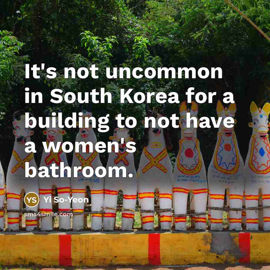 “It's not uncommon in South Korea for a building to…” quote by Yi So-Yeon