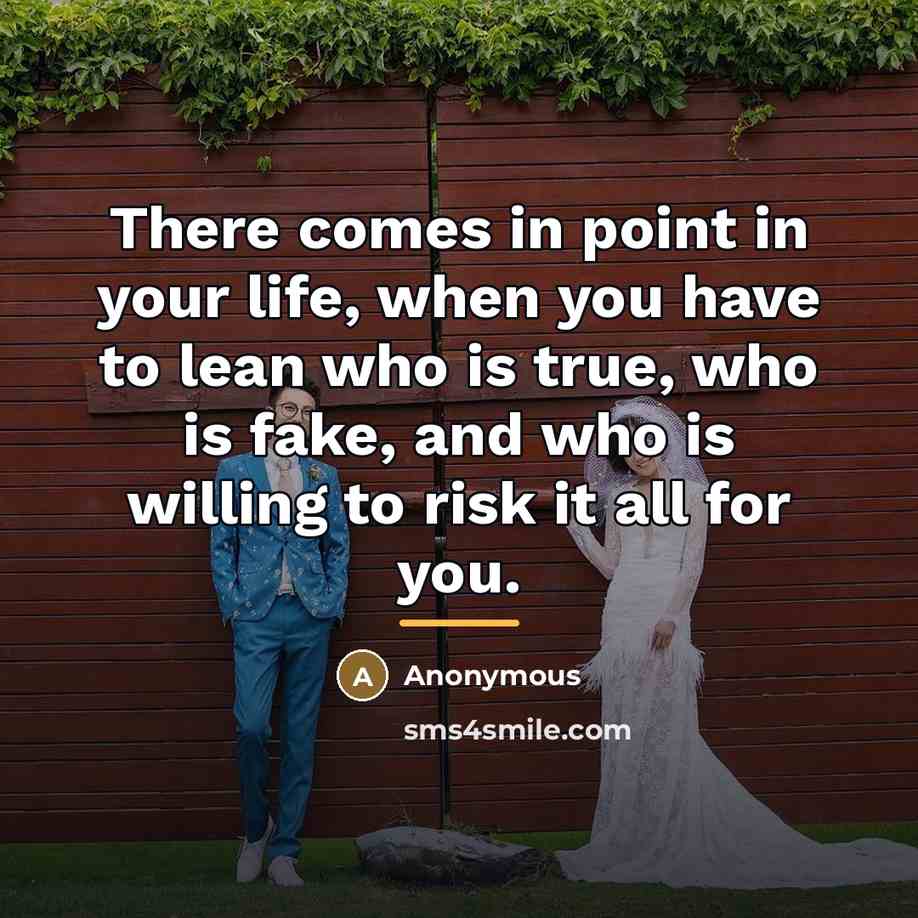 “There comes in point in your life, when you have…” quote by Anonymous