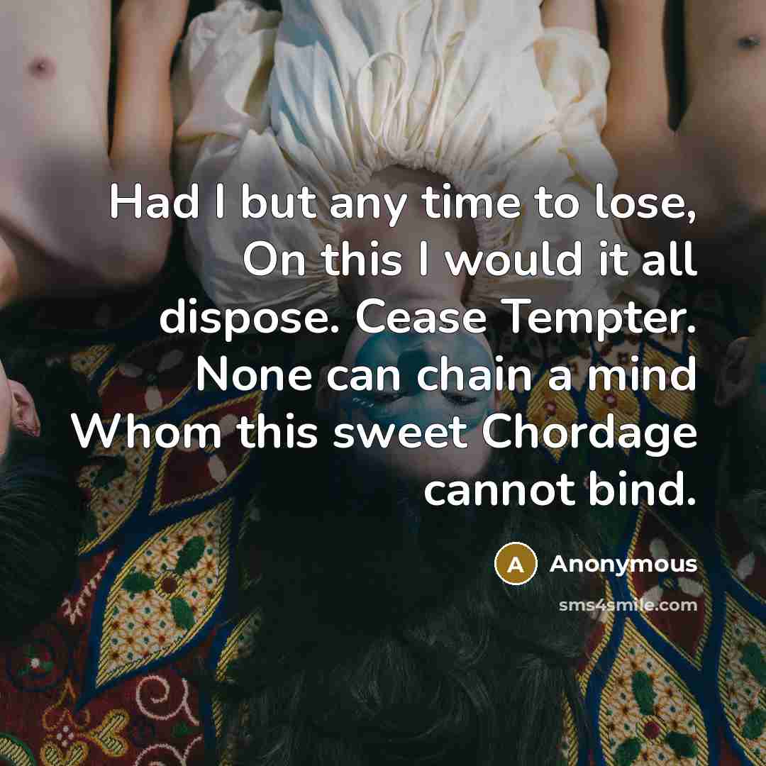“Had I but any time to lose, On this I…” quote by Anonymous