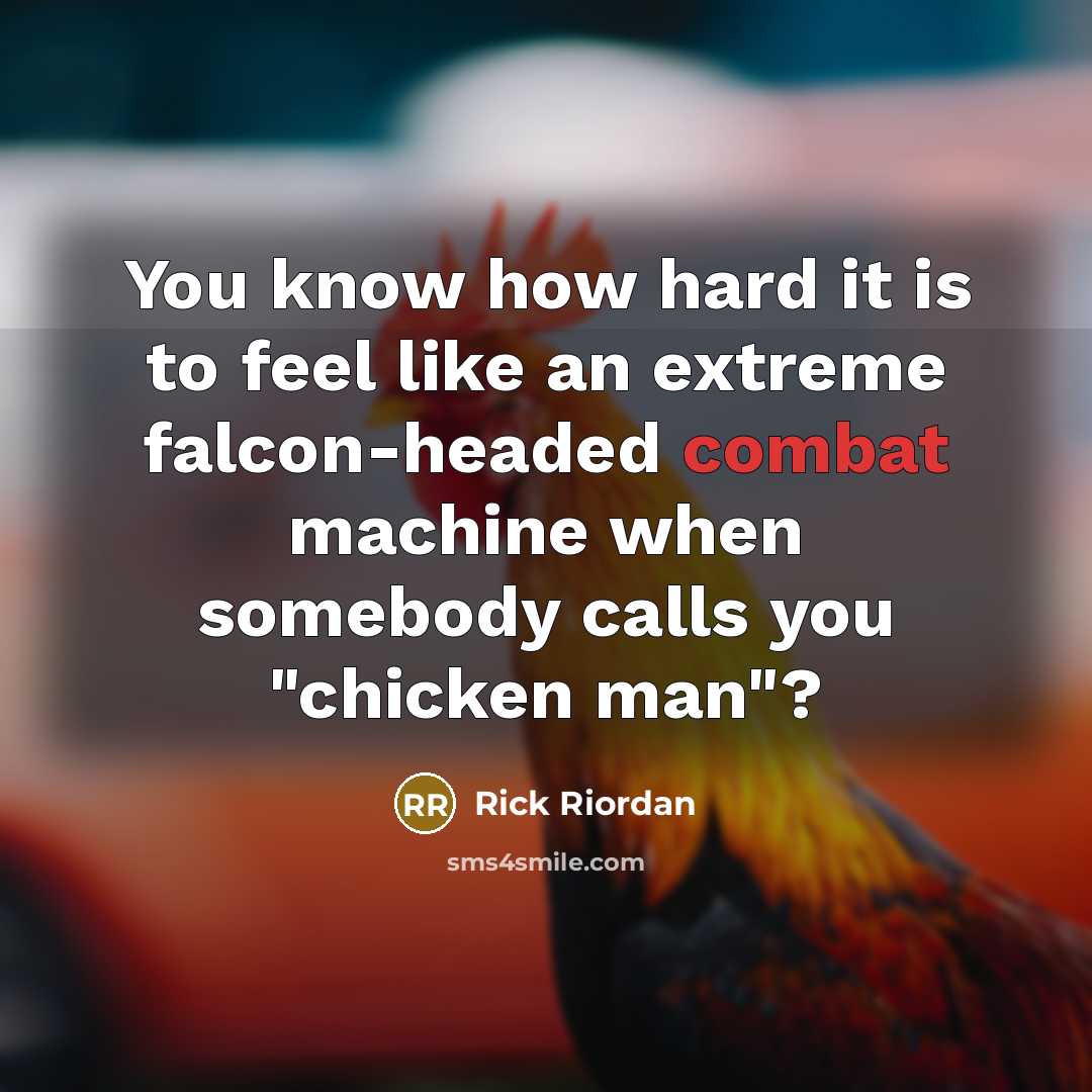 “You know how hard it is to feel like an…” quote by Rick Riordan