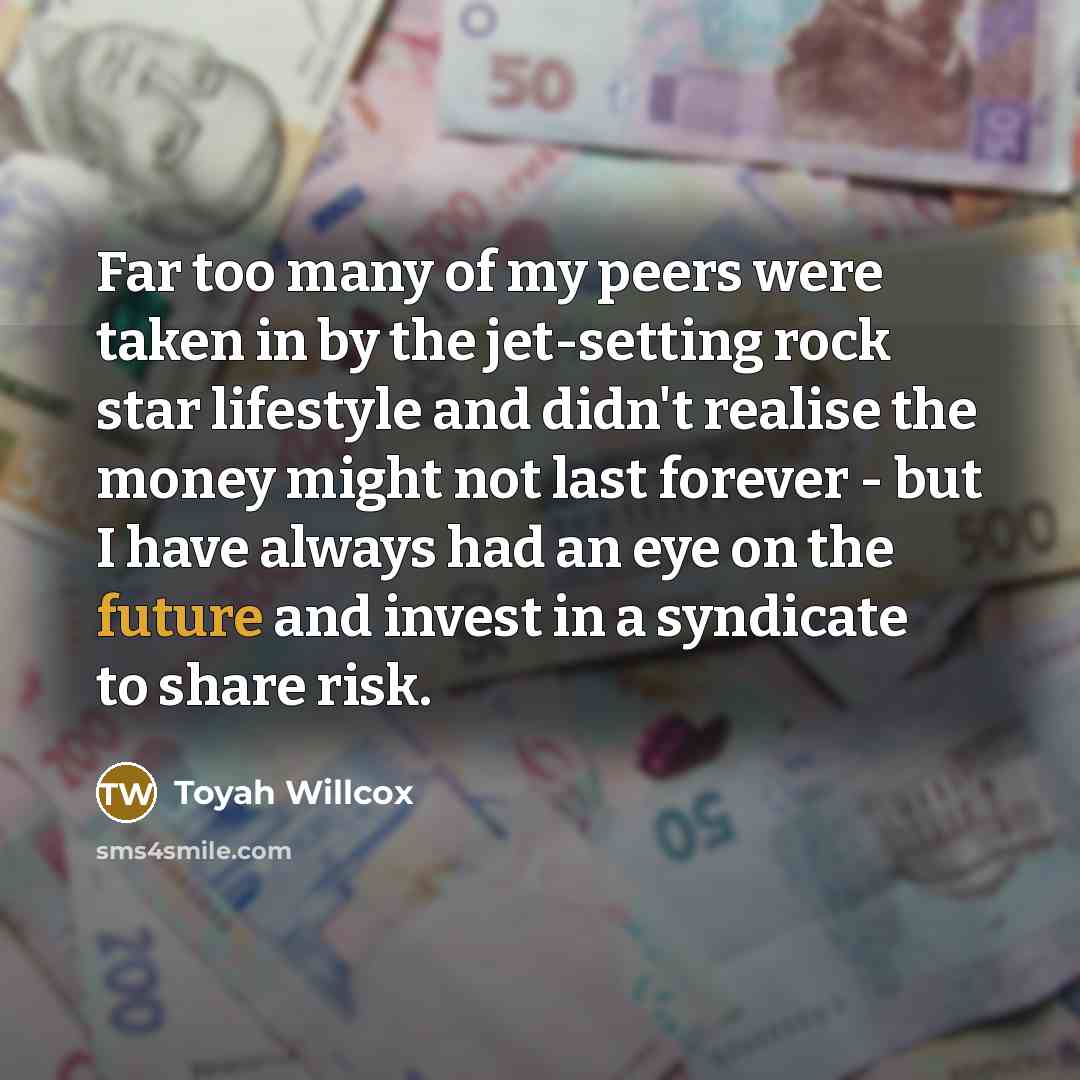 “Far too many of my peers were taken in by…” quote by Toyah Willcox