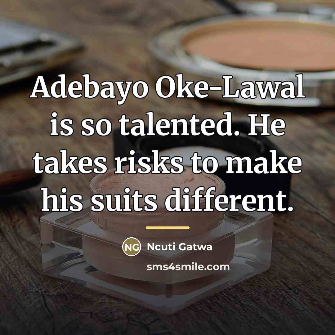 “Adebayo Oke-Lawal is so talented. He takes risks to make…” quote by Ncuti Gatwa