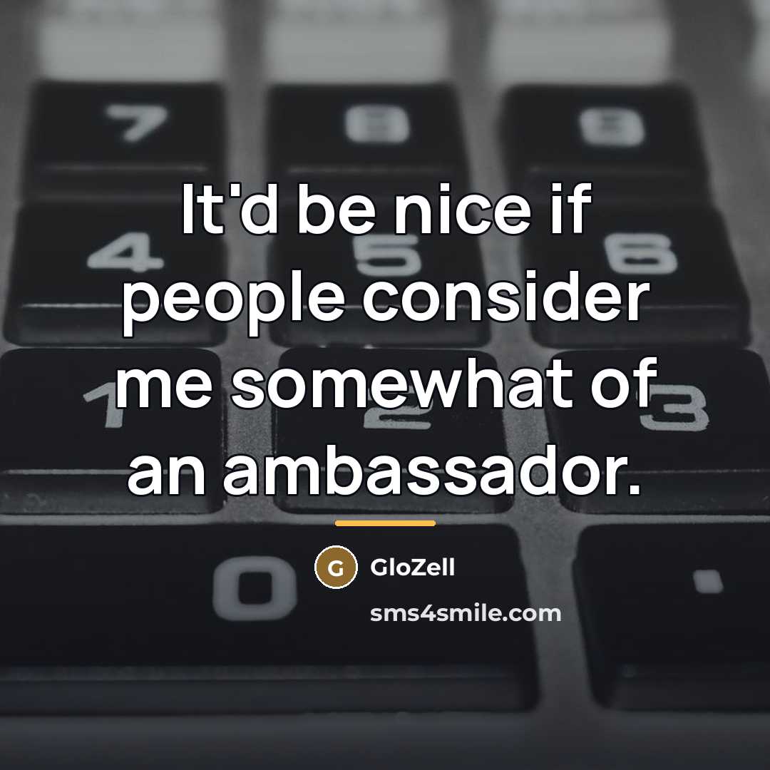“It'd be nice if people consider me somewhat of an…” quote by GloZell