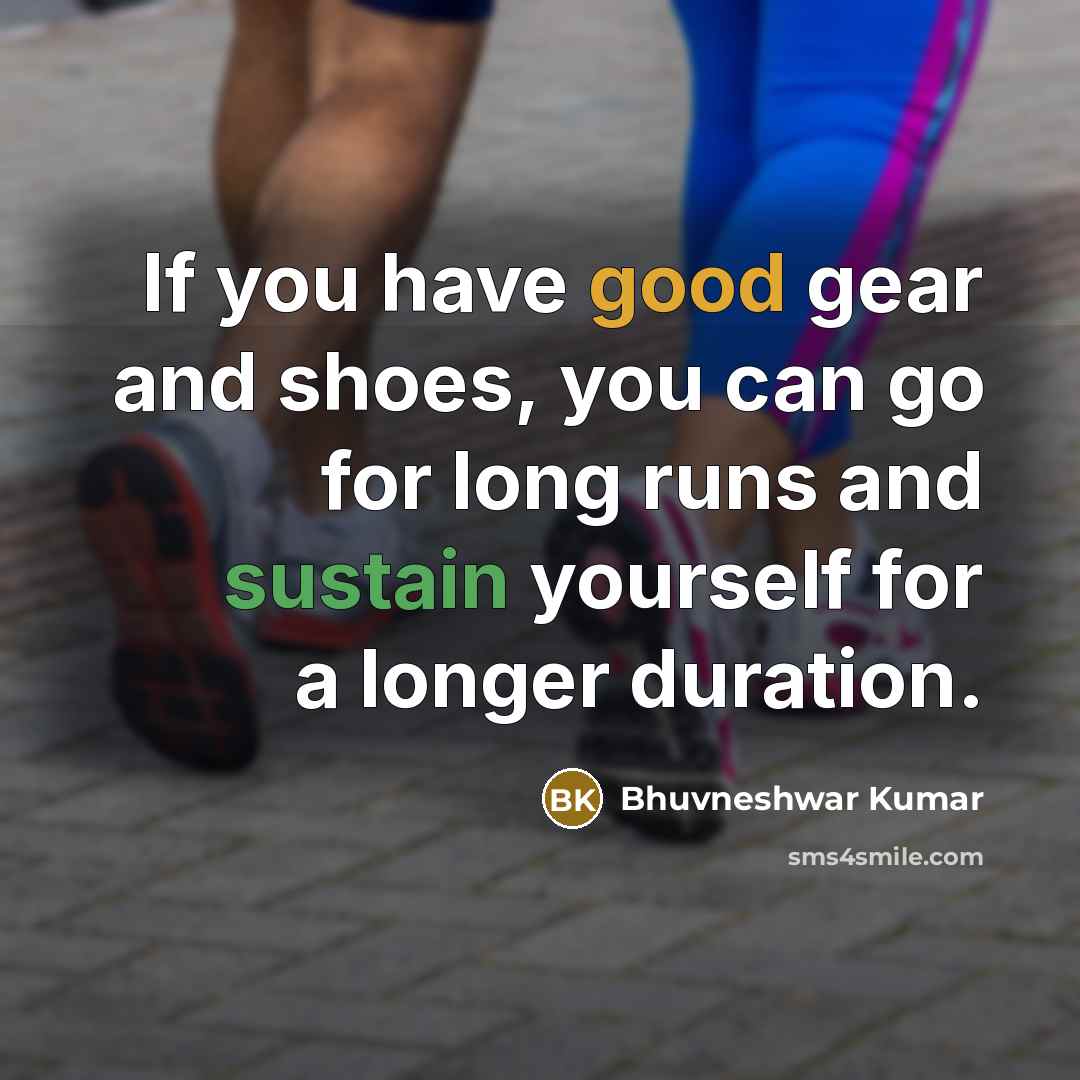 “If you have good gear and shoes, you can go…” quote by Bhuvneshwar Kumar