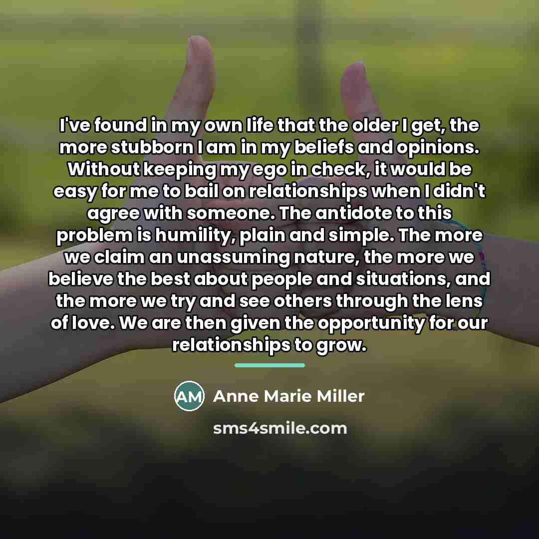 “I've found in my own life that the older I…” quote by Anne Marie Miller
