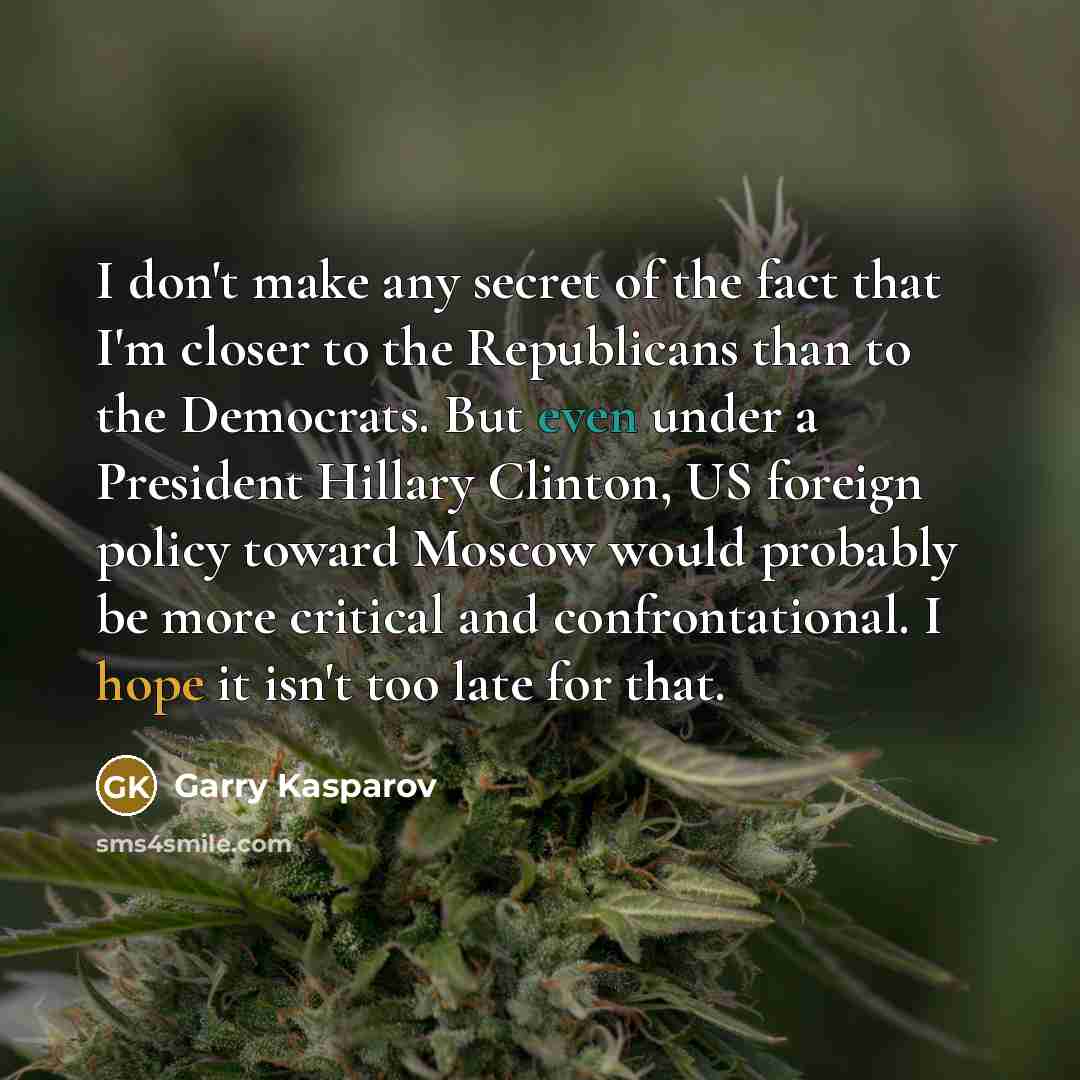 “I don't make any secret of the fact that I'm…” quote by Garry Kasparov