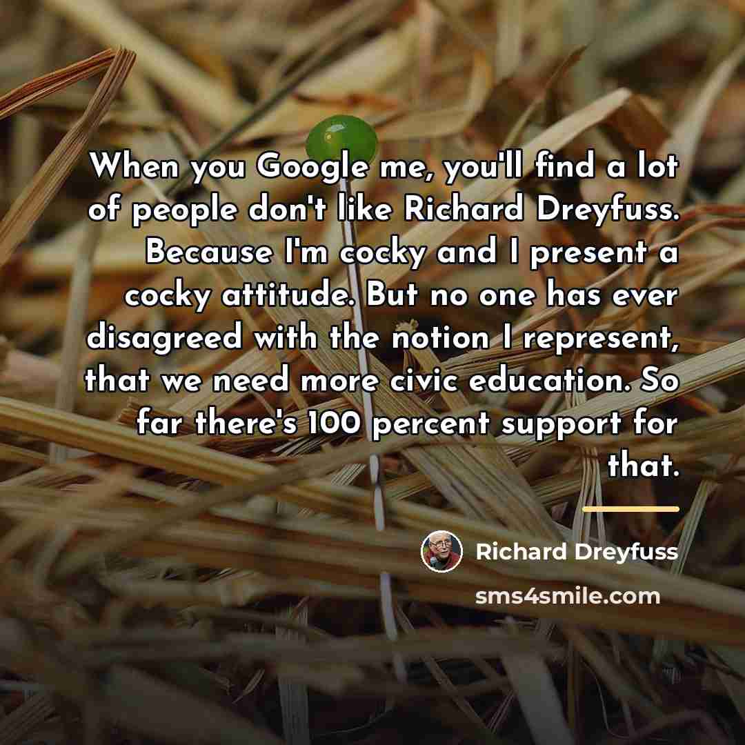 “When you Google me, you'll find a lot of people…” quote by Richard Dreyfuss