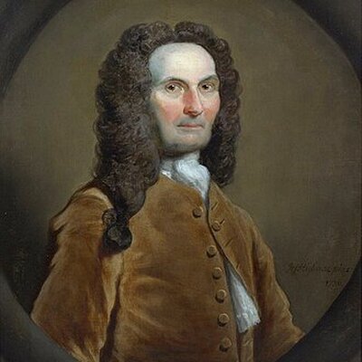 Portrait of Abraham de Moivre