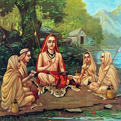 Portrait of Adi Shankara