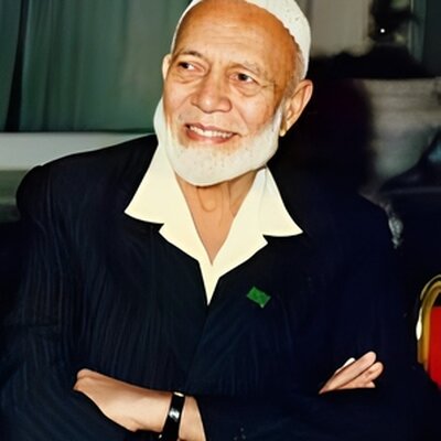 Portrait of Ahmed Deedat