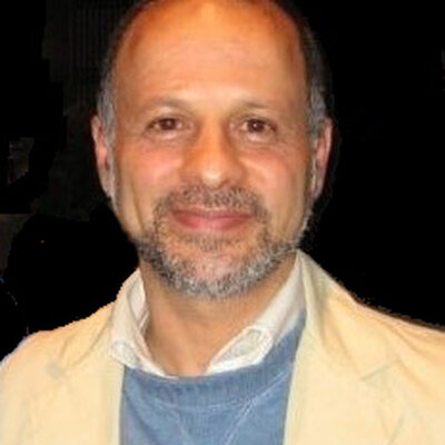 Portrait of Akbar Ganji