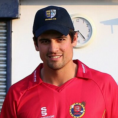 Portrait of Alastair Cook