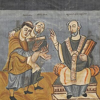 Portrait of Alcuin