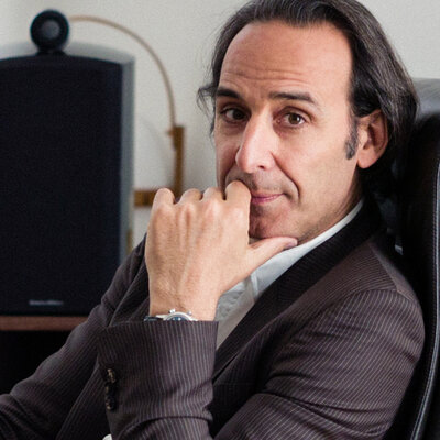 Portrait of Alexandre Desplat
