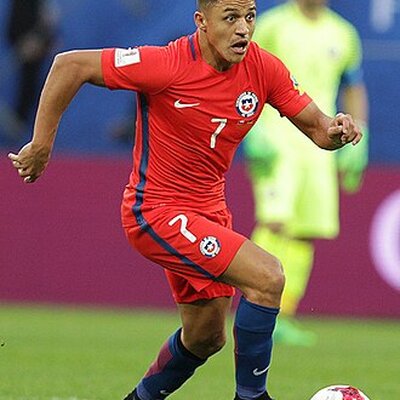 Portrait of Alexis Sanchez