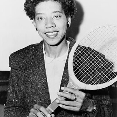 Portrait of Althea Gibson