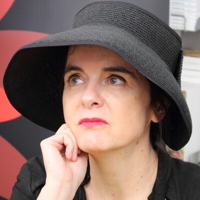 Portrait of Amelie Nothomb