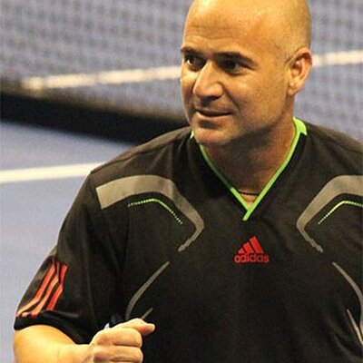 Portrait of Andre Agassi
