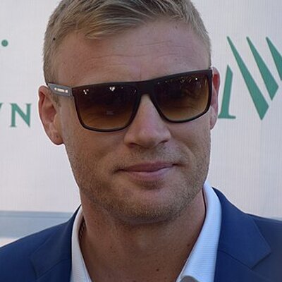 Portrait of Andrew Flintoff