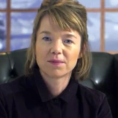 Portrait of Anna Maxwell Martin