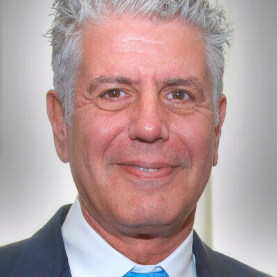 Portrait of Anthony Bourdain